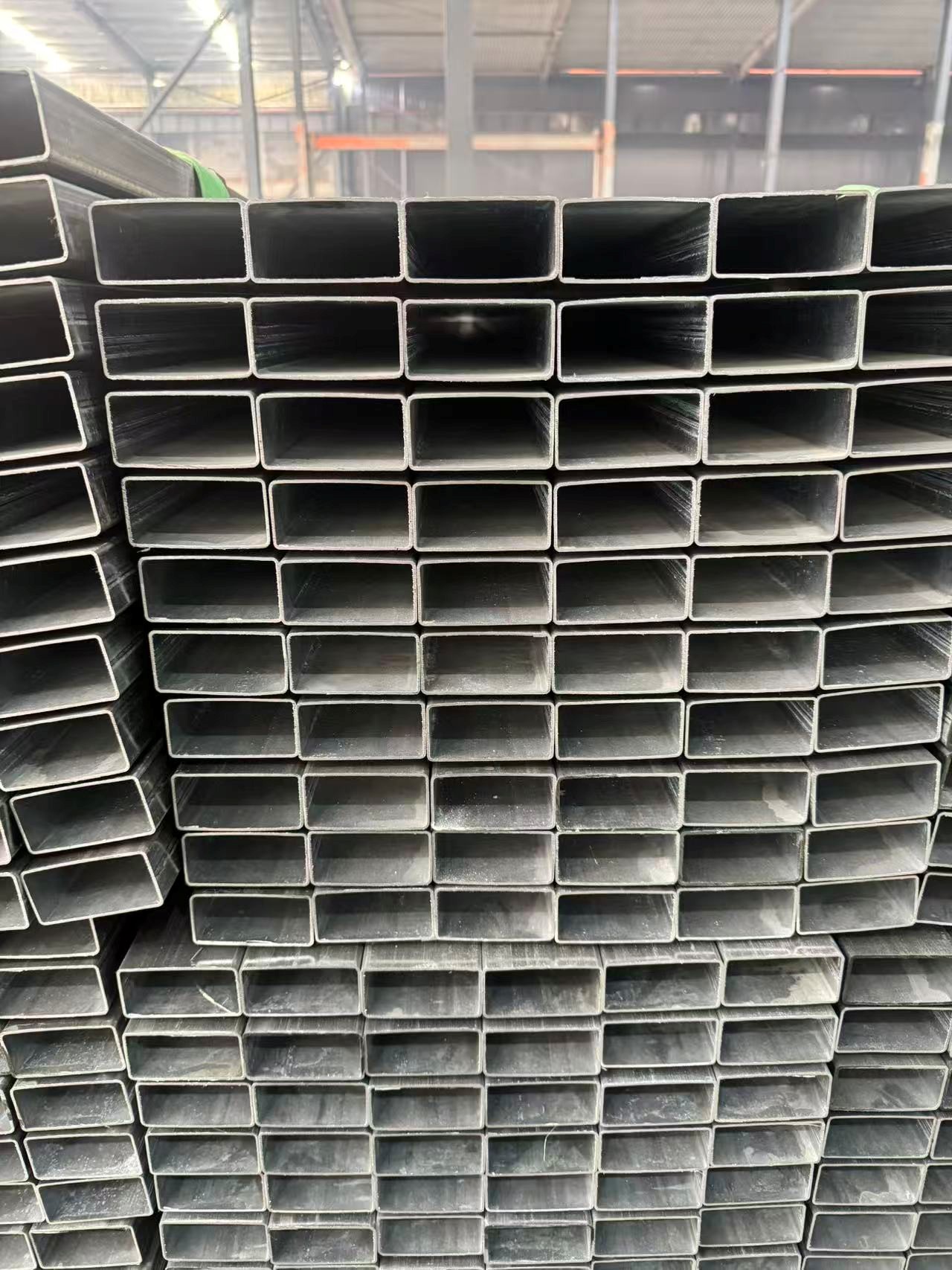 40 × 80 mm Galvanized Rectangular Tube