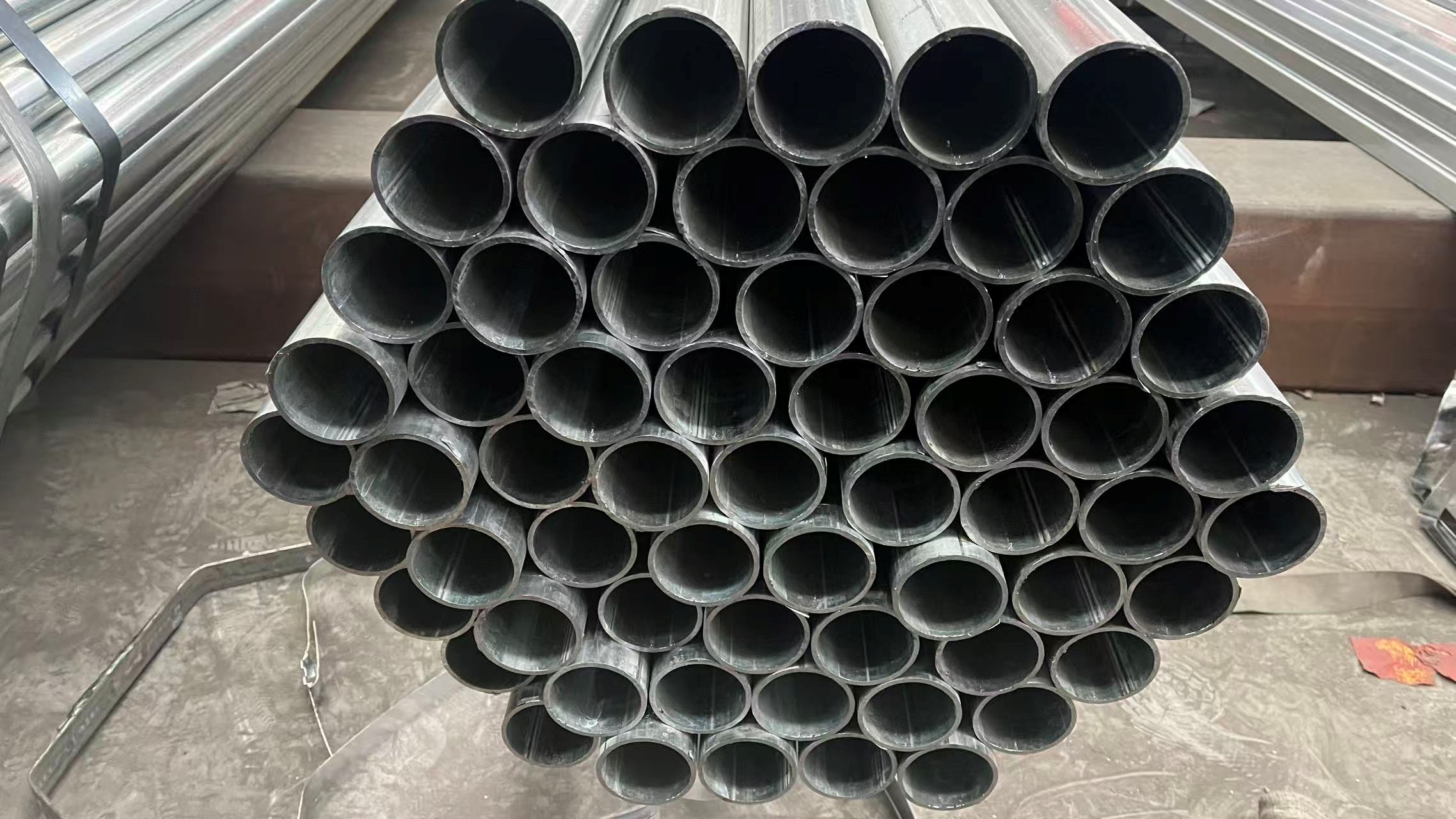 2-inch Galvanized Round Pipe